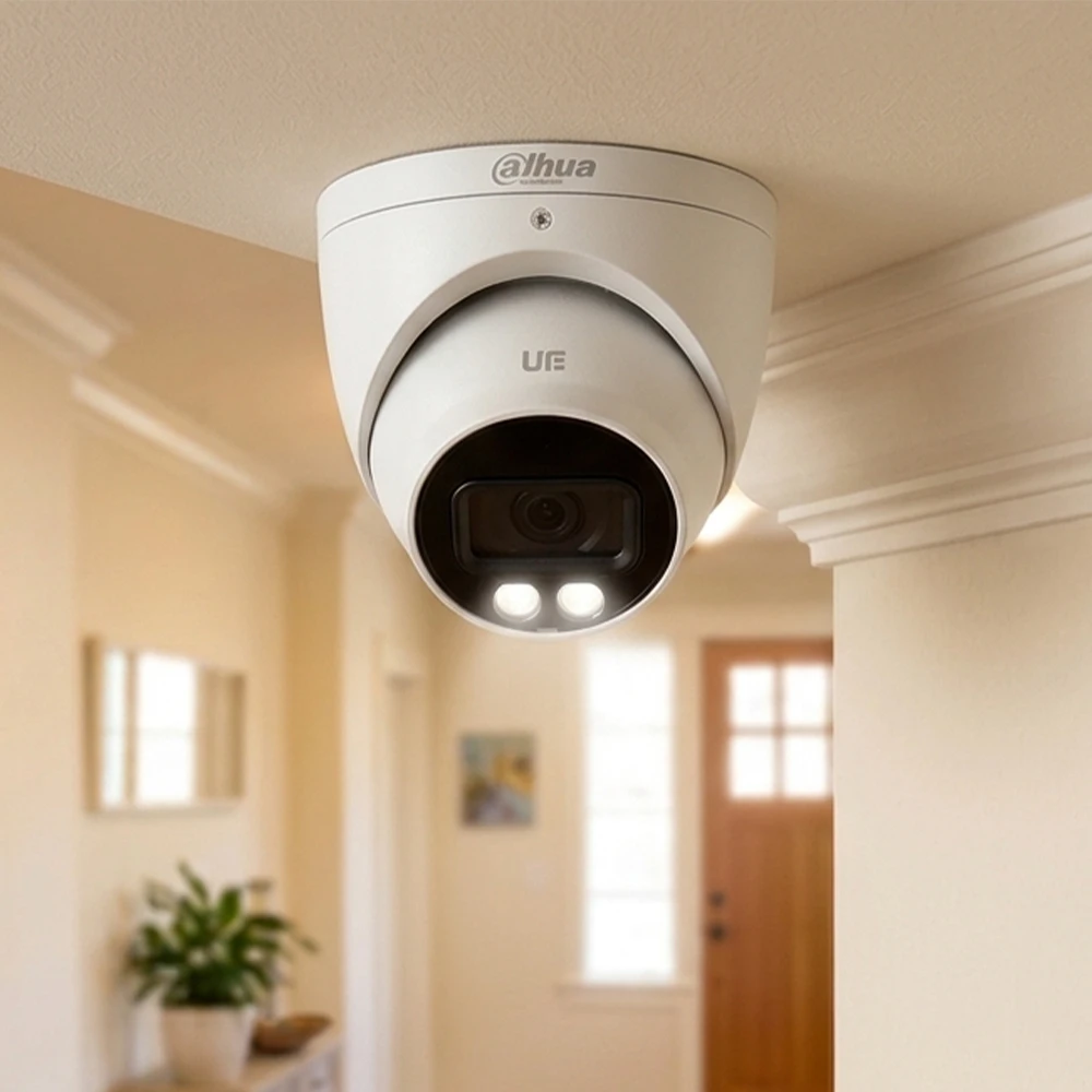 Dahua DH-HAC-HDW1509TP-A-LED 5MP Full-Color HDCVI Eyeball Camera with Built-in M