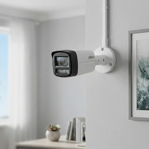 Dahua DH-HAC-HFW1500TLMP-IL-T 5MP Smart Dual Light Outdoor Bullet CCTV Camera wi
